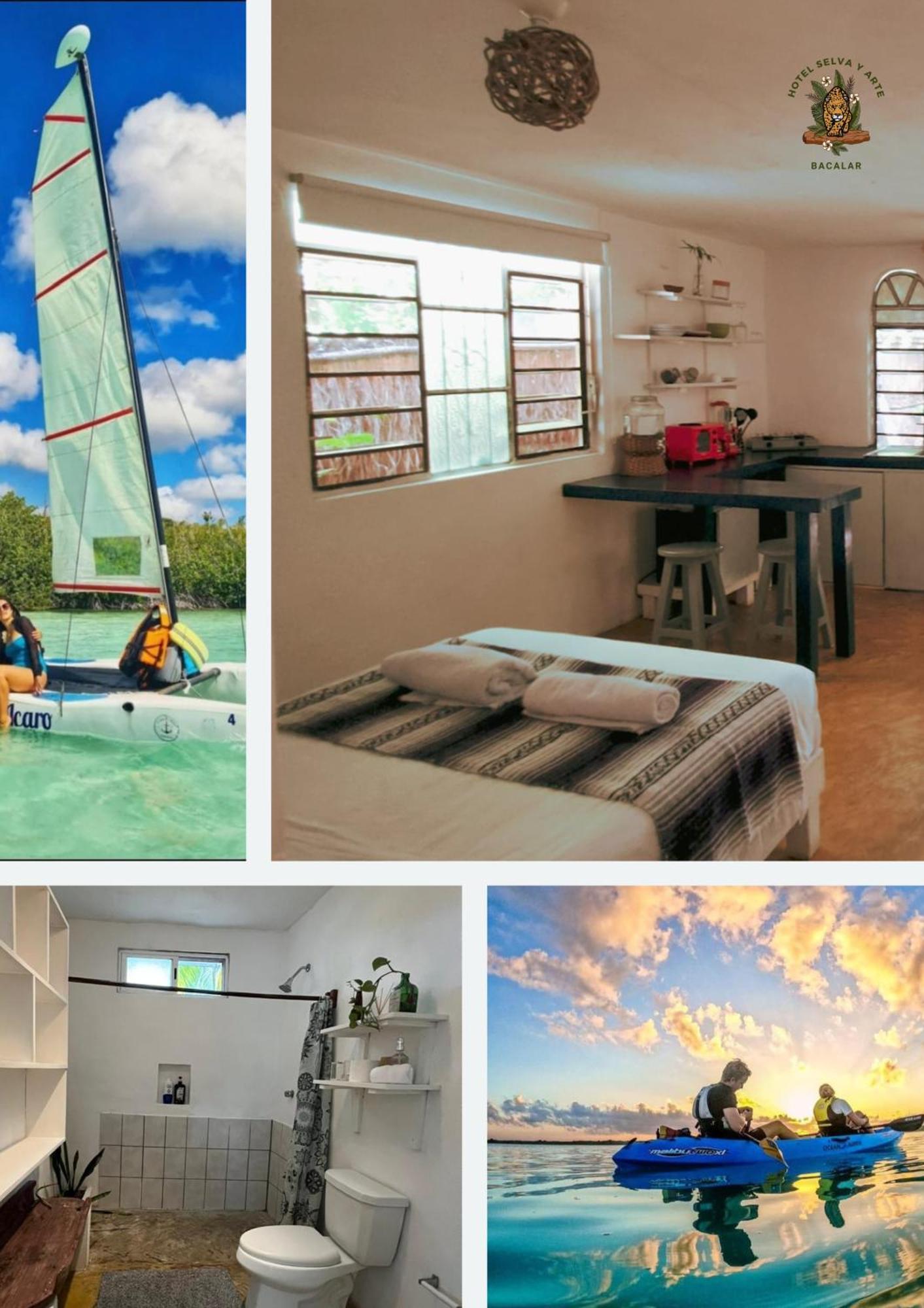 Casa Arte Y Selva Bacalar - Free Bikes & Kayyaks Hotel Exterior photo